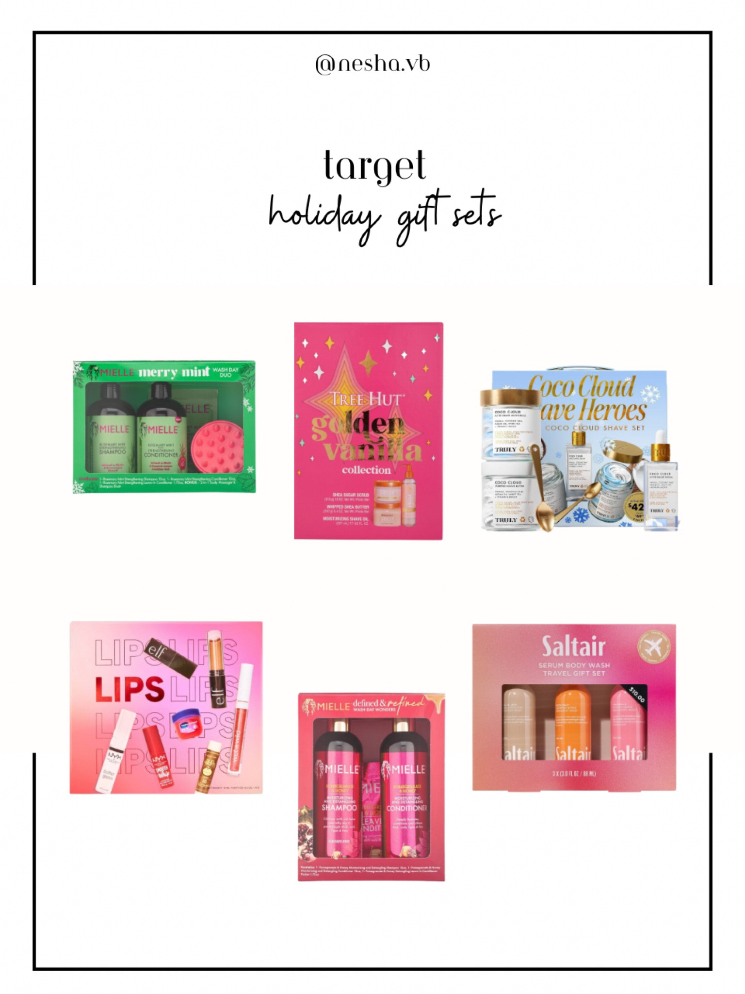 Target 2023 Holiday Gift sets are now in stores!! Loving these deals #target #shopwithme #christmasshopping #giftidea #christmas

#LTKHoliday #LTKbeauty #LTKSeasonal