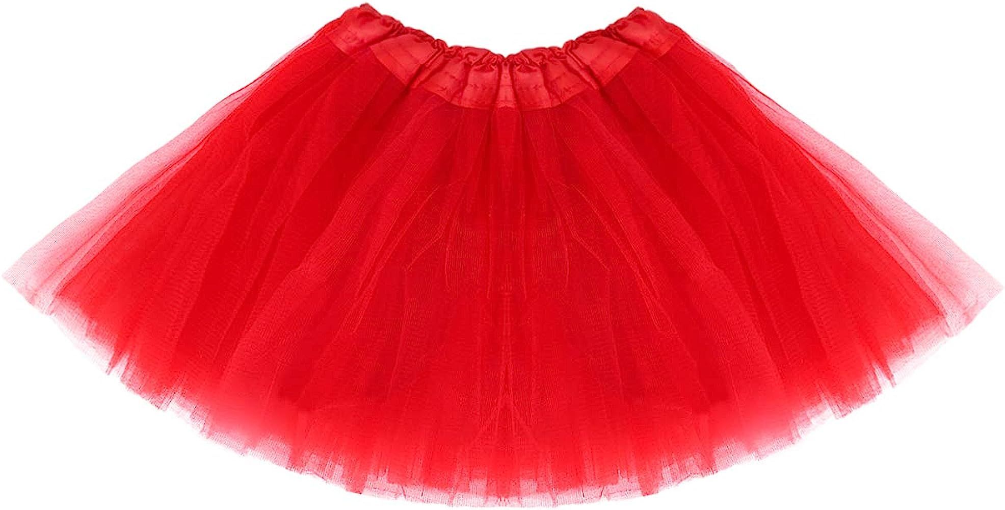 belababy Girl Tutu Skirt, 3 Layered Fluffy Tutus, Ballet Dance Dress Up for 2-8 Years Children | Amazon (US)