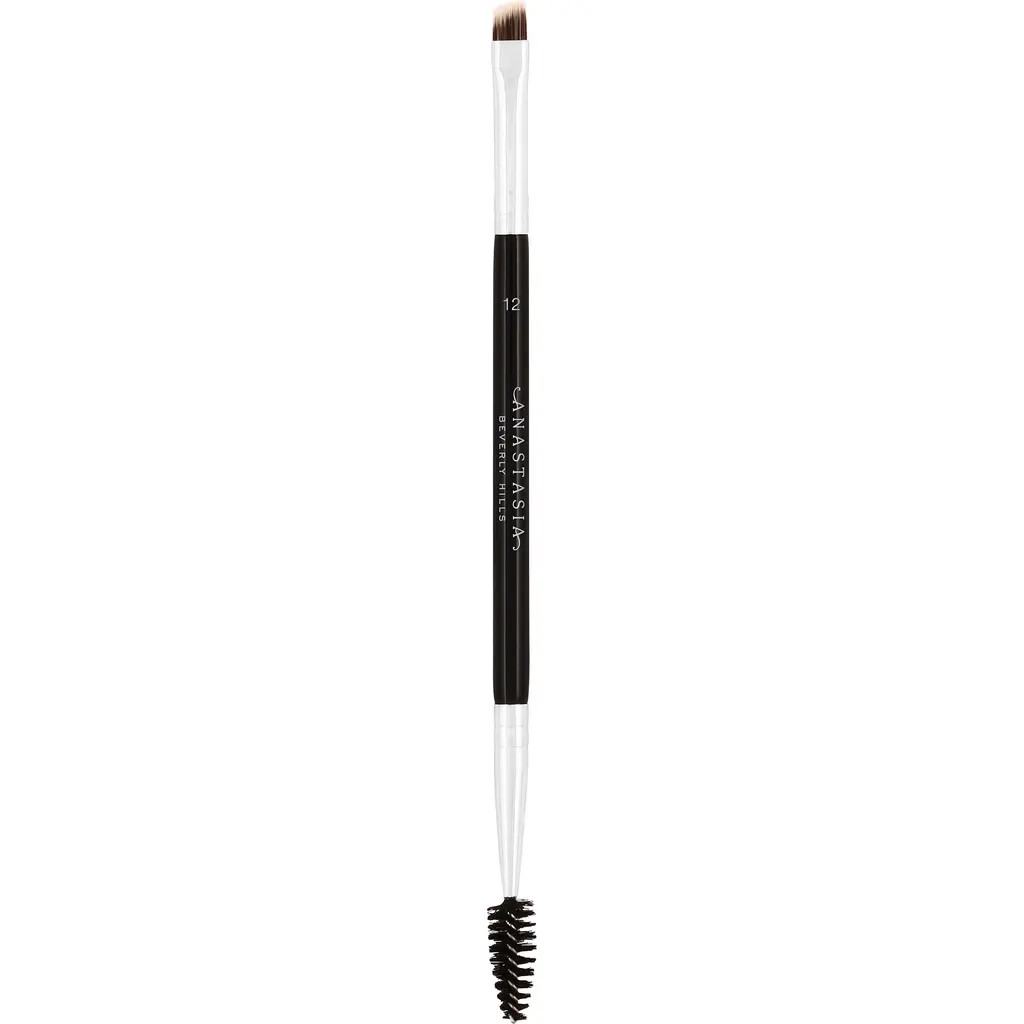 Anastasia Beverly Hills #12 Large Synthetic Duo Brow Brush at Nordstrom | Nordstrom