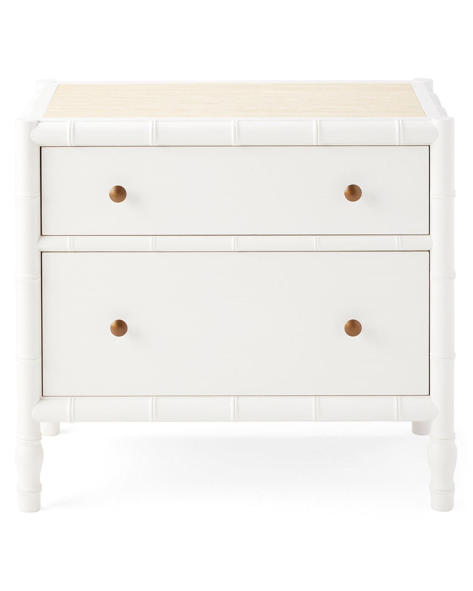 Ravello Nightstand in Salt | Serena and Lily