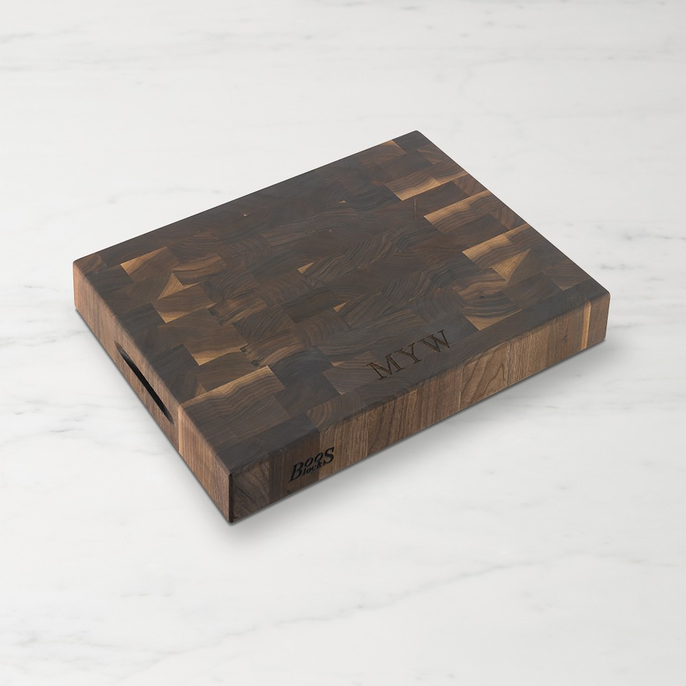 Boos End-Grain Chopping Block, Walnut | Williams-Sonoma