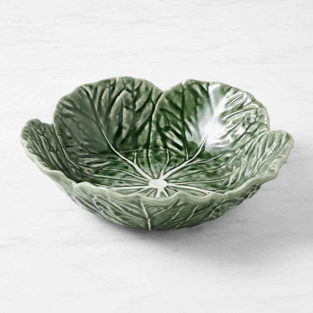 Bordallo Pinheiro Cabbage Serve Bowl | Williams-Sonoma