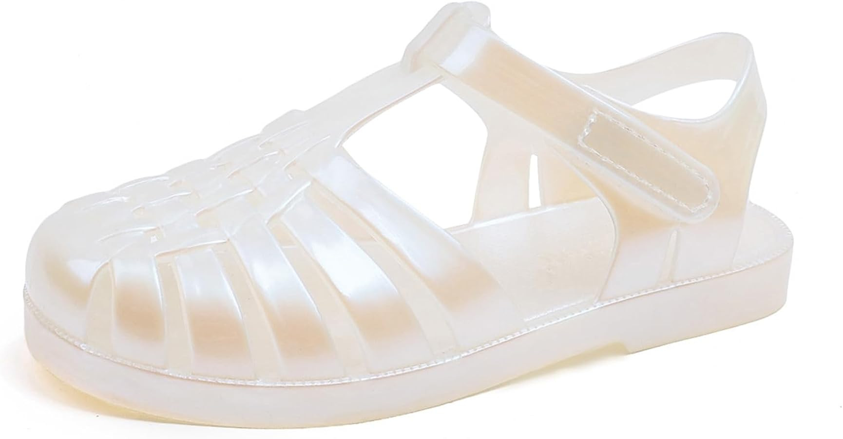 GUGUYeah Jelly Sandals for Girls,Closed Toe Princess Costume Summer Dress Shoes Fisherman Gladiat... | Amazon (US)