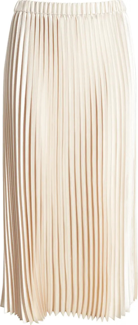 Pleated Satin Skirt | Nordstrom