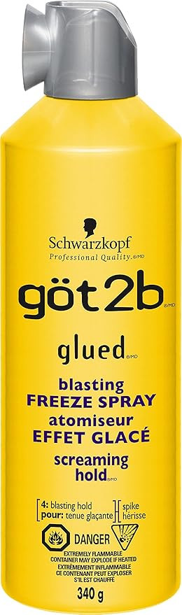 got2b Glued Blasting Freeze Spray, 340g | Amazon (CA)
