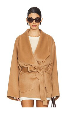 LAMARQUE Mekia Jacket in Camel from Revolve.com | Revolve Clothing (Global)