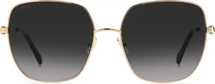 60mm Oversize Rounded Sunglasses | Nordstrom Rack
