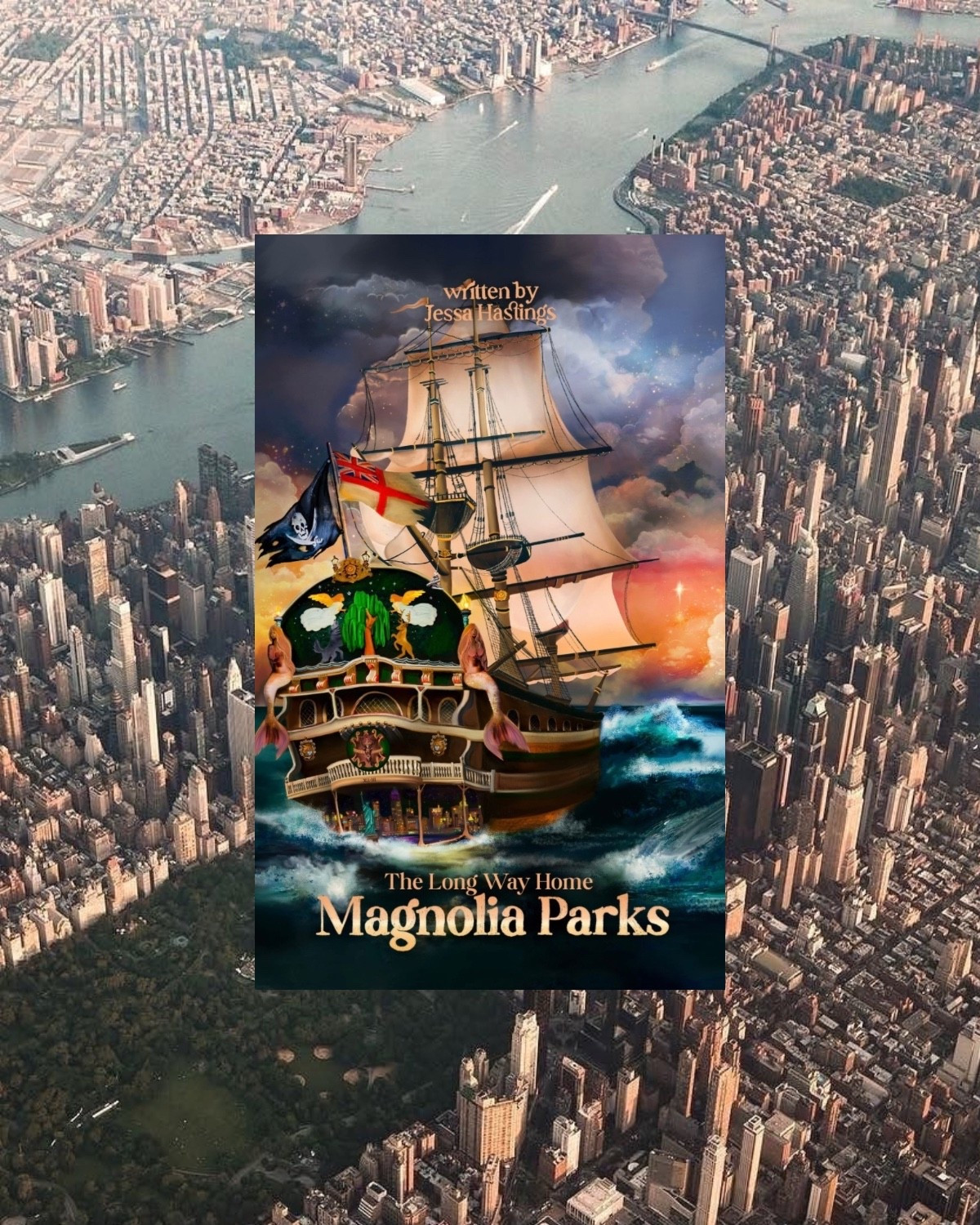 The third book in my favorite series of all time, Magnolia Parks: The Long Way Home! 

Unfortunately the gorgeous indie covers are only available in the UK (I did, in fact, special order mine because I had to have them!)