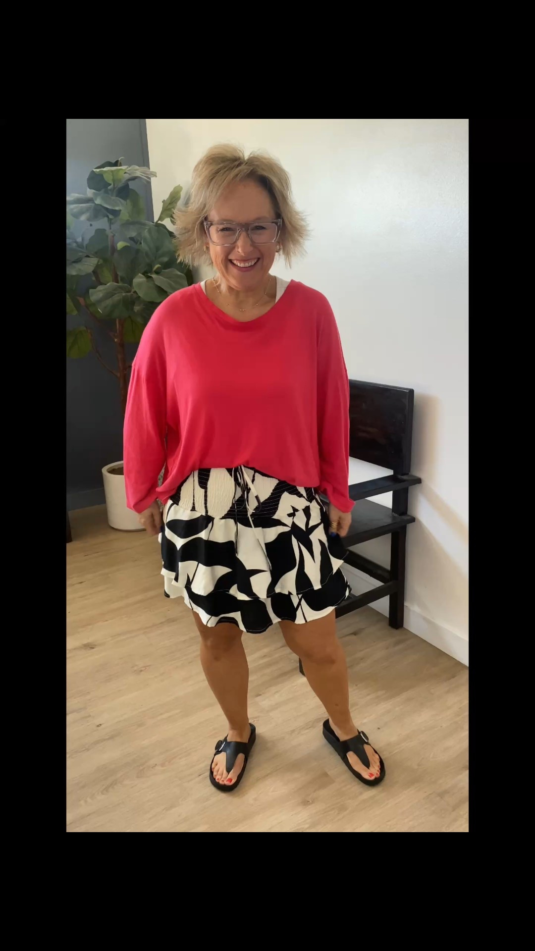 Printed tier skirt styled 3 ways! 

#LTKFindsUnder50 #LTKSeasonal #LTKPetite