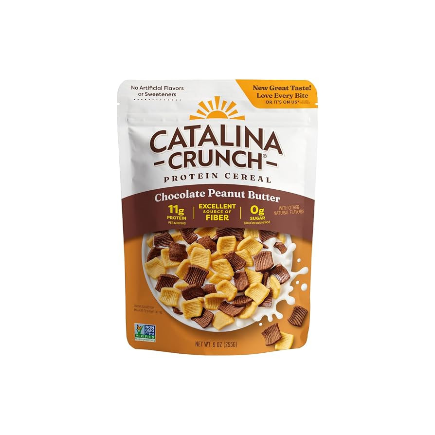 Catalina Crunch Protein Cereal - Sugar Free Breakfast Cereal with 11g of Protein - Gluten Free, K... | Amazon (US)