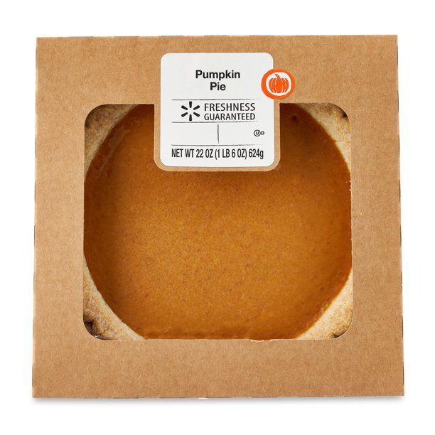 Freshness Guaranteed 8" Pumpkin Pie, 22 oz | Walmart (US)