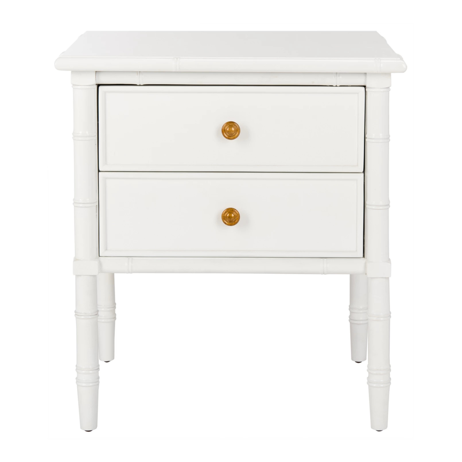 Safavieh Mina Modern Coastal 2-Drawer Bamboo Nightstand | Kohl's