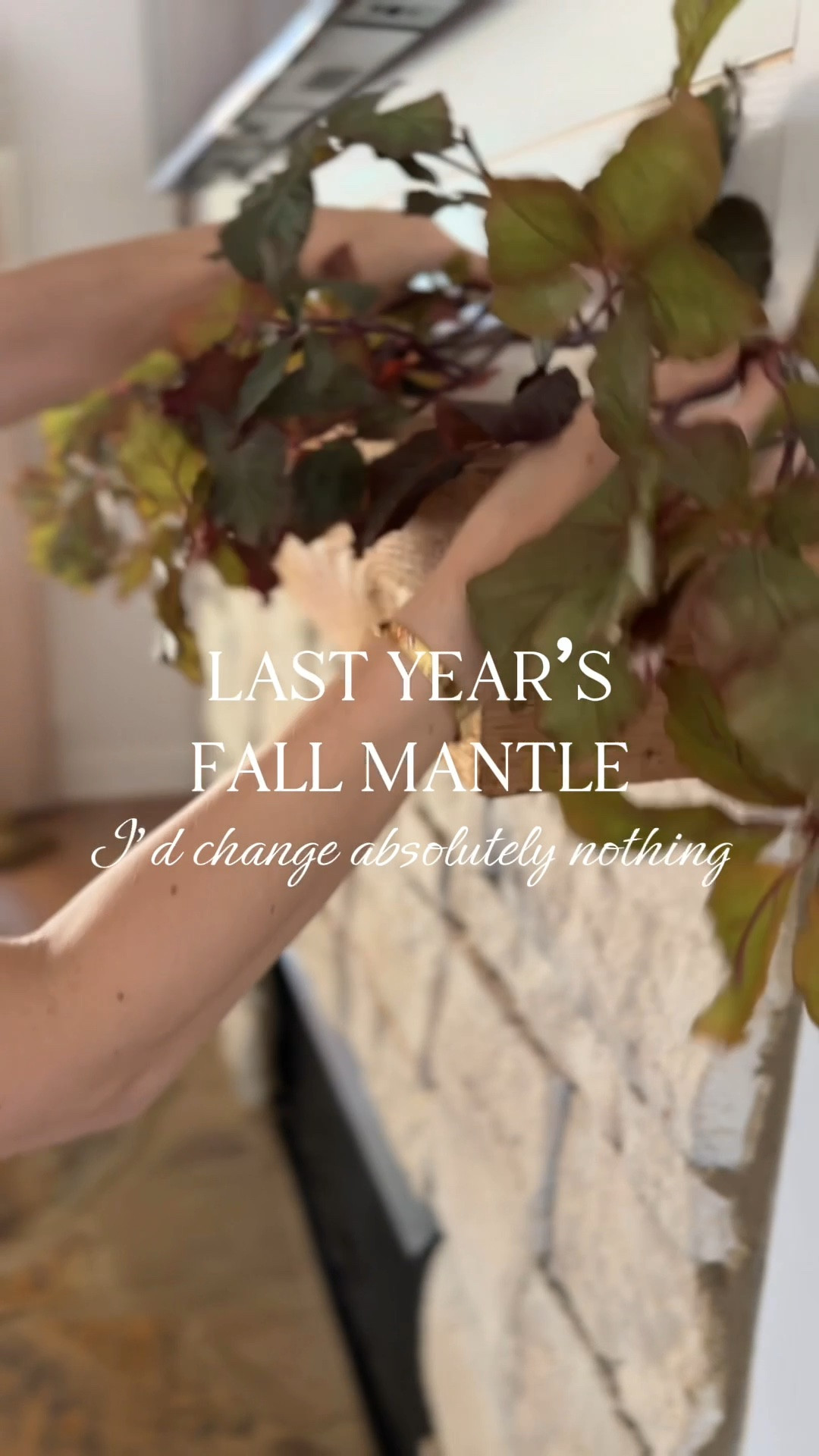 Looking back at last year’s fall mantle as I’m creating this year’s! I wouldn’t change a thing about it! 🥰🍂 This year’s living room is just as cozy and layered which I always like to aim for!

xx, Mel

#LTKSeasonal #LTKHome #LTKSaleAlert