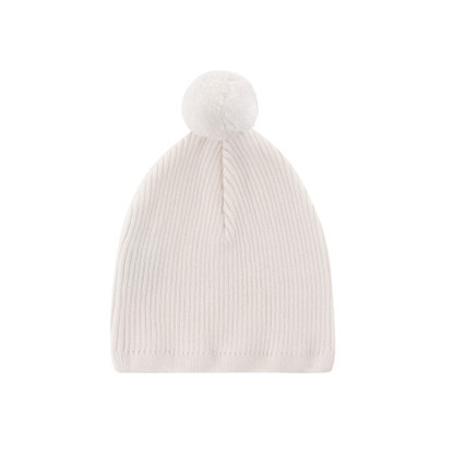 Rib Knit Pom Pom Beanie | Feltman Brothers