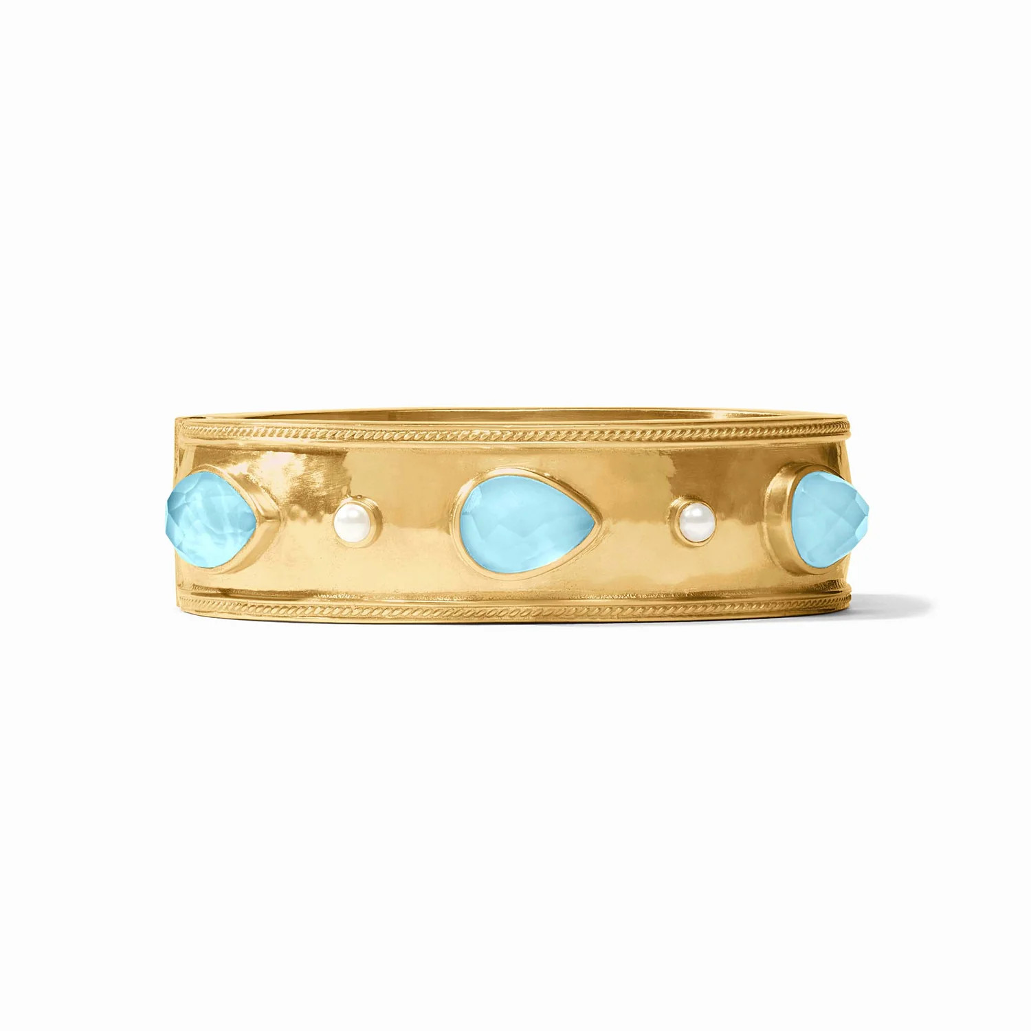 Cannes Stone Statement Hinge Bangle | Julie Vos | Julie Vos