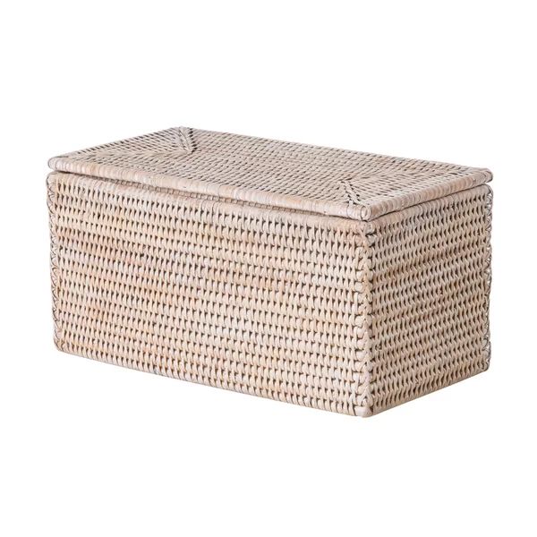 Beachcrest Home™ Everard Rattan General Basket | Wayfair North America