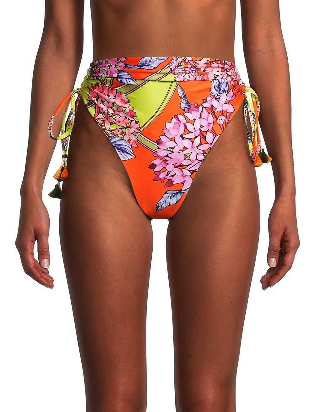 Agua Bendita Pacifico Etta Suki Floral Bikini Bottoms | Saks Fifth Avenue