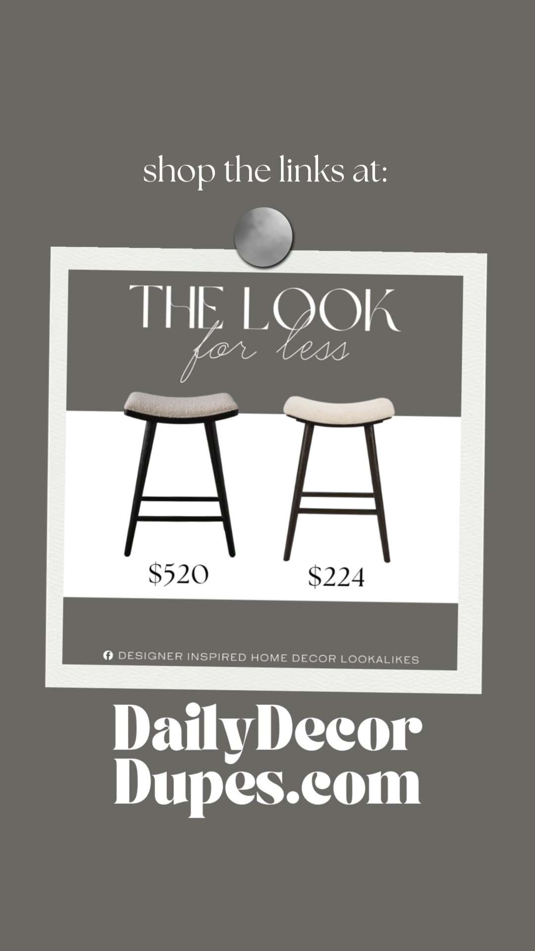 Inspired by Arhaus Stool. Mid-century Wood Stool. Sleek Wooden Bar Stool. Modern Farmhouse Stool. Stylish Kitchen Stool. Chic Solid Wood Bar Stool. Scandinavian Modern Stool. Affordable Arhaus Stool Alternative.   

Home more affordable option find copy cat similar look for less budget friendly affordable cheap cheaper beautiful pretty. Clearance sale coupon code discount code promo code luxury lookalike look a like Inspo inspiration inspired by idea ideas Love like these? I share multiple every day in my FB group.
#arhausinspired #solidwoodstool #modernkitchenstool #counterstool #barstool #furniturefinds #homedecorfinds #kitcheninspo 

 #LTKSeasonal #LTKHome