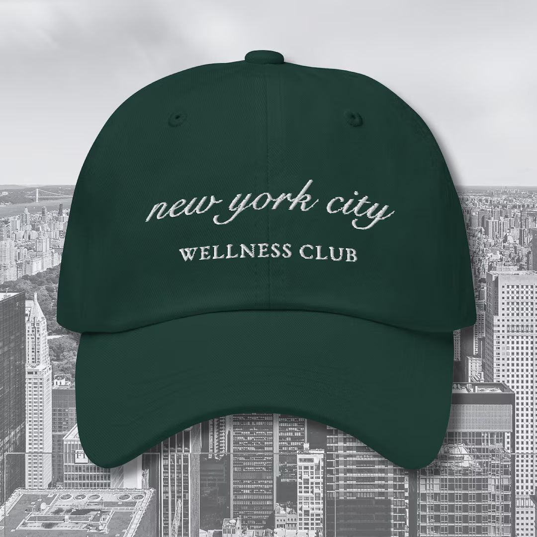 New York City Wellness Club NYC Dad Hat Old Money Style - Etsy | Etsy (US)