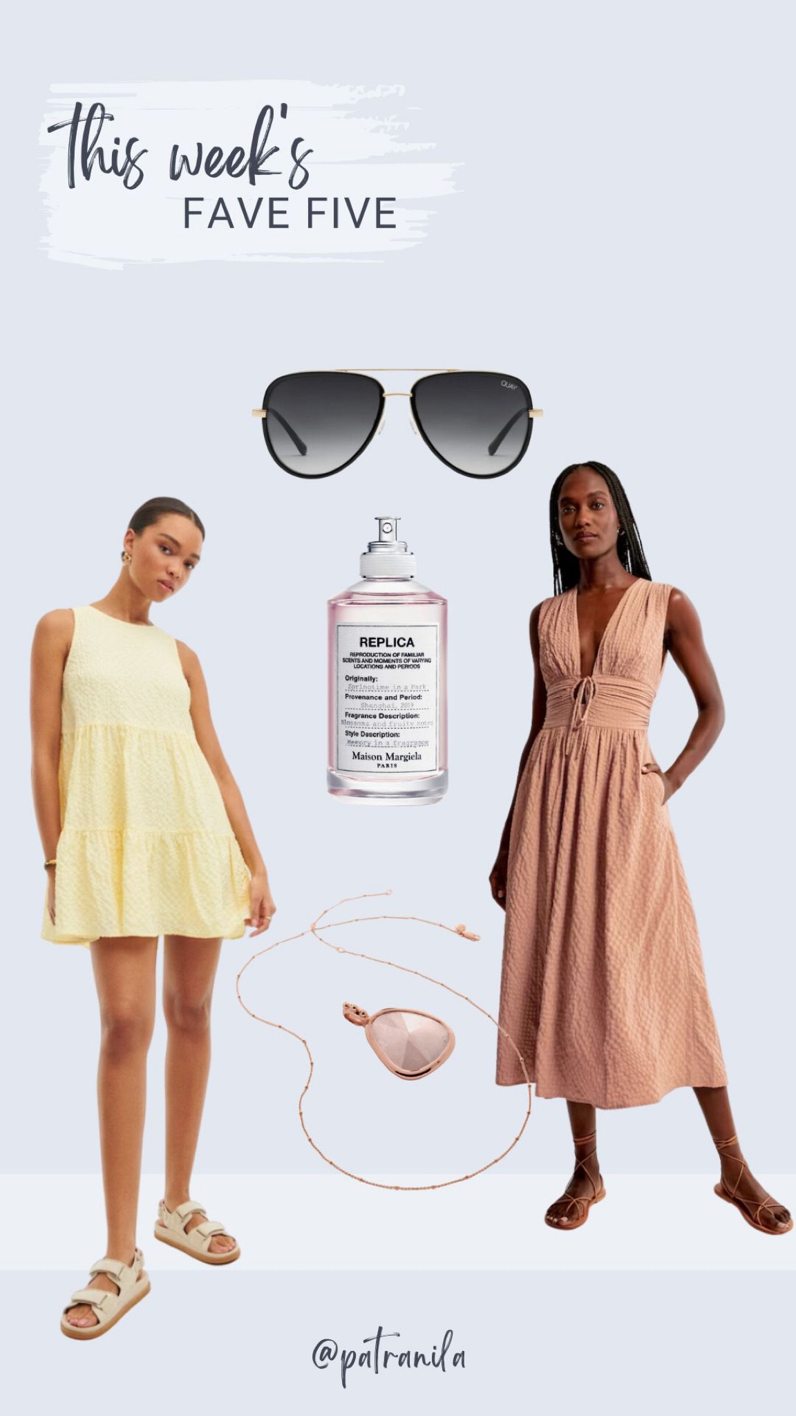 Summer dresses, summer fragrance, aviators, quay sunglasses, rose gold jewelry, Monica Vinader Jewelry Summer Sale #ltkunder100 #LTKbeauty 

#LTKcurves #LTKsalealert #LTKSeasonal