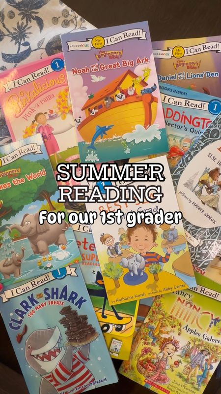 Our favorite level 1 reading books for Evie! These are for kids aged 5-7, so perfect for PK-1st grade. I love that some of these books were around when I was learning to read! 

Summer reading, kids activities, Amazon finds, reading, school books 

#LTKFamily #LTKSeasonal #LTKKids