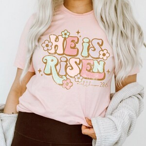 He is Risen Easter Shirt  Religious Easter Shirt easter Tee - Etsy | Etsy (US)