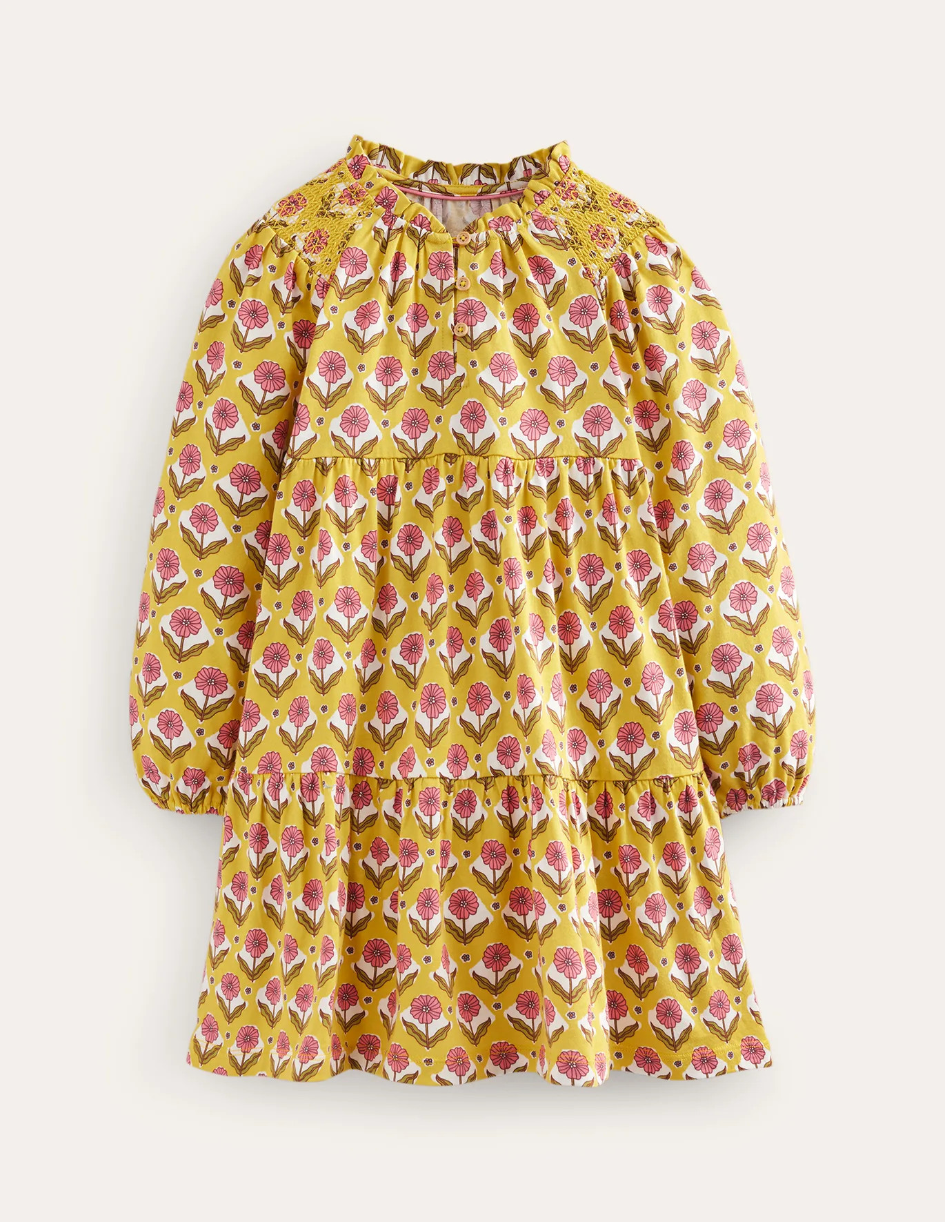 Tiered Jersey Dress | Boden (US)