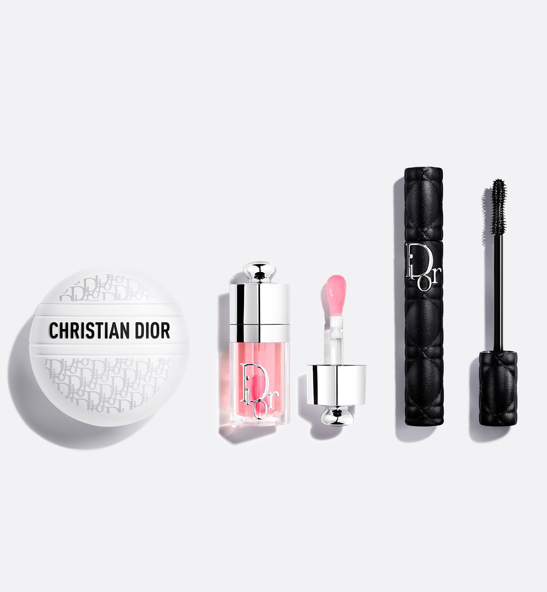 Skincare and Makeup Gift Set-Dior Le Baume, Dior Addict Lip Glow Oil & Diorshow Overvolume | Dior Beauty (US)