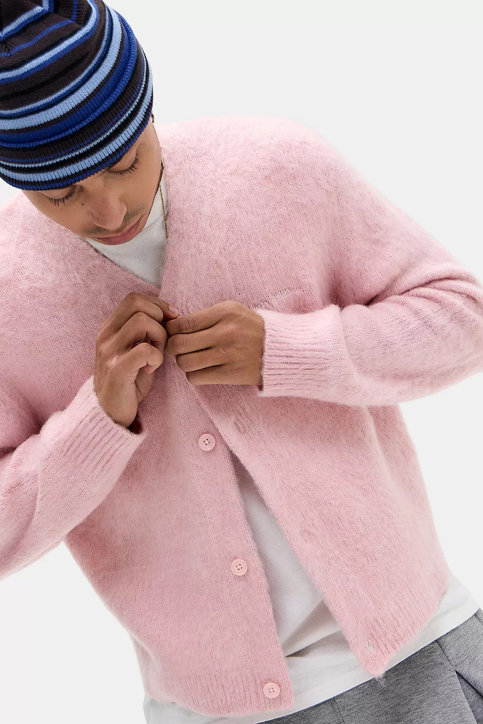 iets frans... Pink Remi Strickjacke | Urban Outfitters (EU)