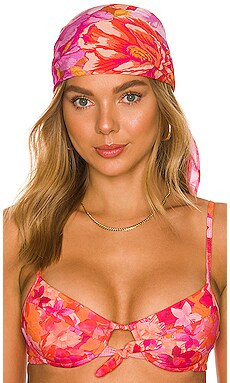 Lovers and Friends Morgan Scarf in Chai Floral Print from Revolve.com | Revolve Clothing (Global)