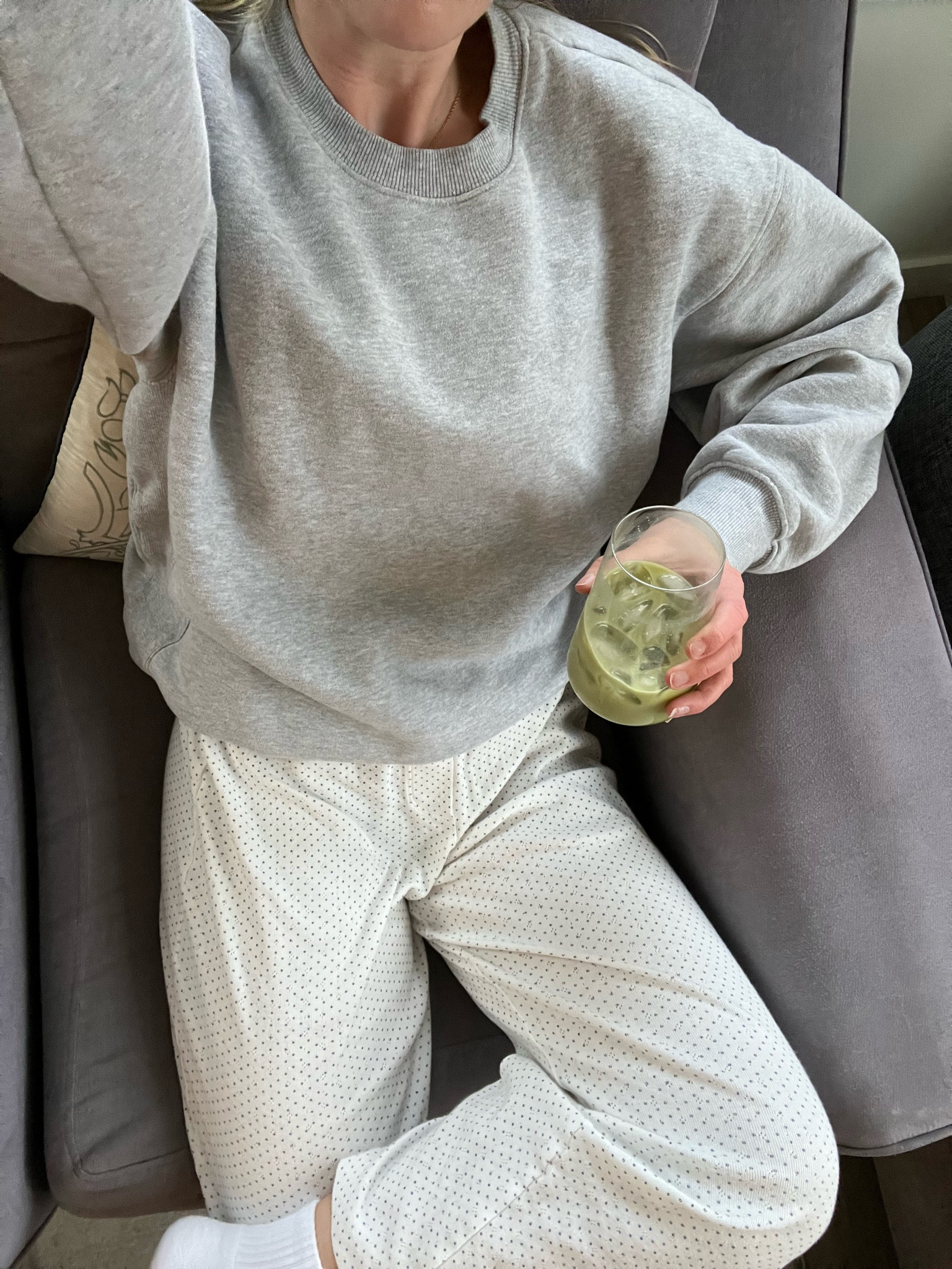 weekend matcha fit 🍵☁️