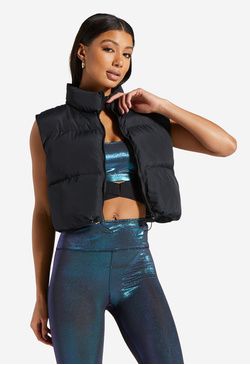 Cropped Puffer Vest | ShoeDazzle