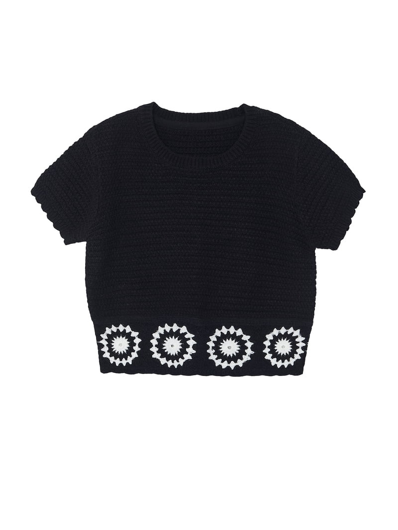 Wonder Nation Girls Trend Crochet Top, sizes 4-18 & Plus | Walmart (US)