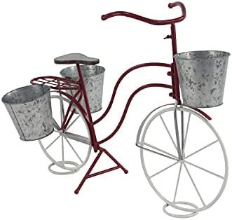 Farmhouse Metal Bicycle Planter | Amazon (US)