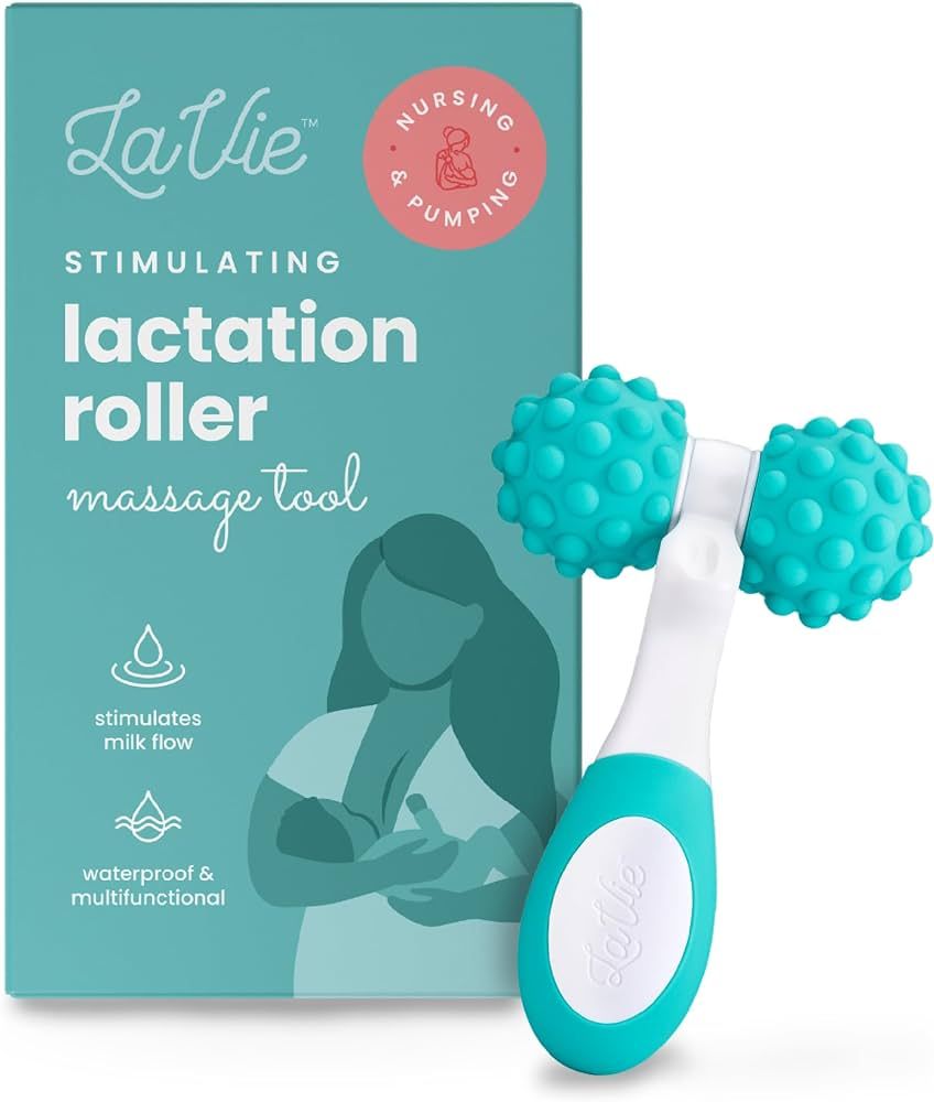 LaVie 5-in-1 Lactation Massager Roller, Manual Massage Roller, Breastfeeding Tool to Improve Milk... | Amazon (US)