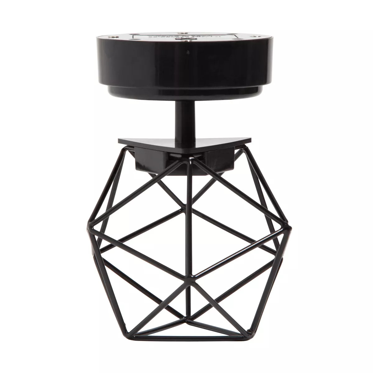 U Brands Magnetic LED Prism Chandelier Black | Target