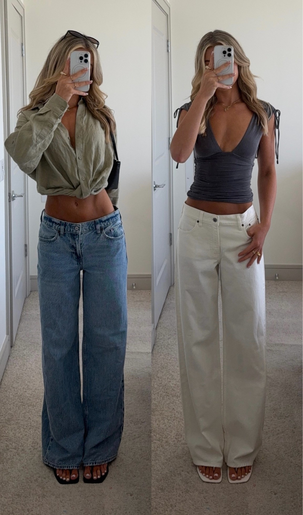 #abercrombiepartner styling @abercrombie low waist ultra loose jeans 🫶🏼

#LTKootd