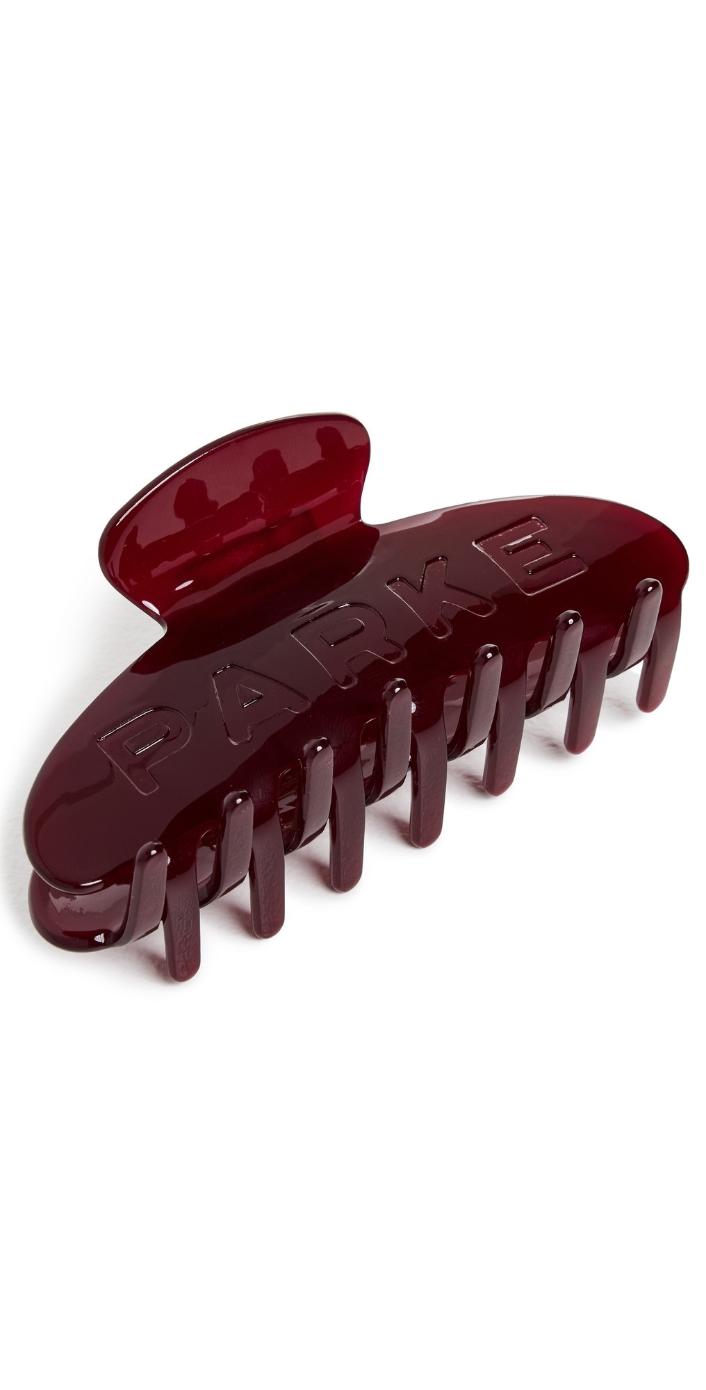 PARKE Claw Clip Maroon One Size | Shopbop