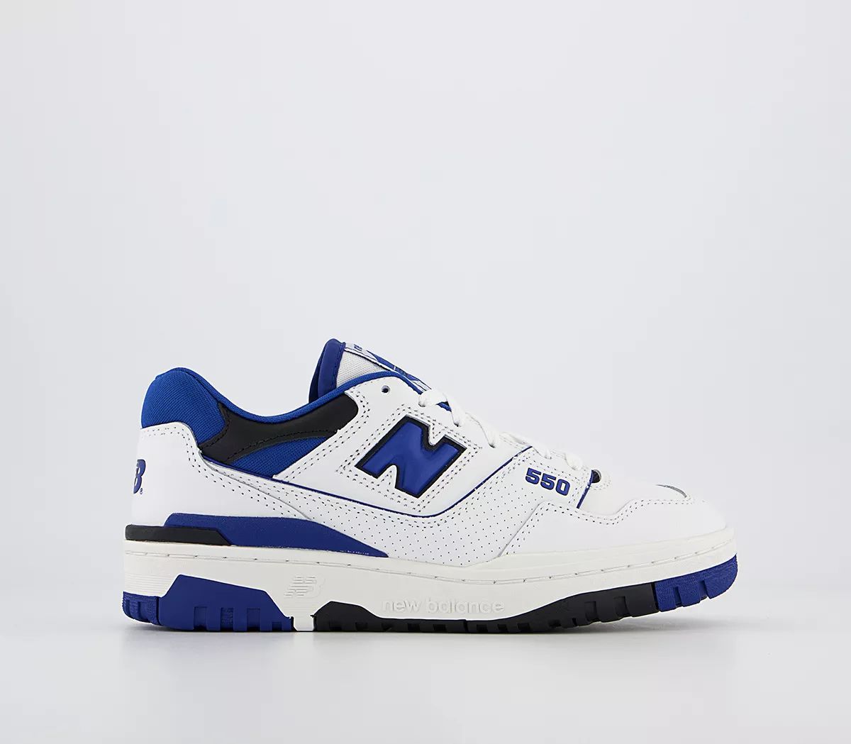 New Balance BB550 Trainers White Blue Black - Unisex Sports | Offspring (UK)