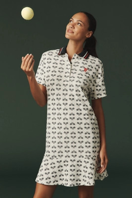 Tretorn x Anthropologie Flare Polo Mini Dress | Anthropologie (US)