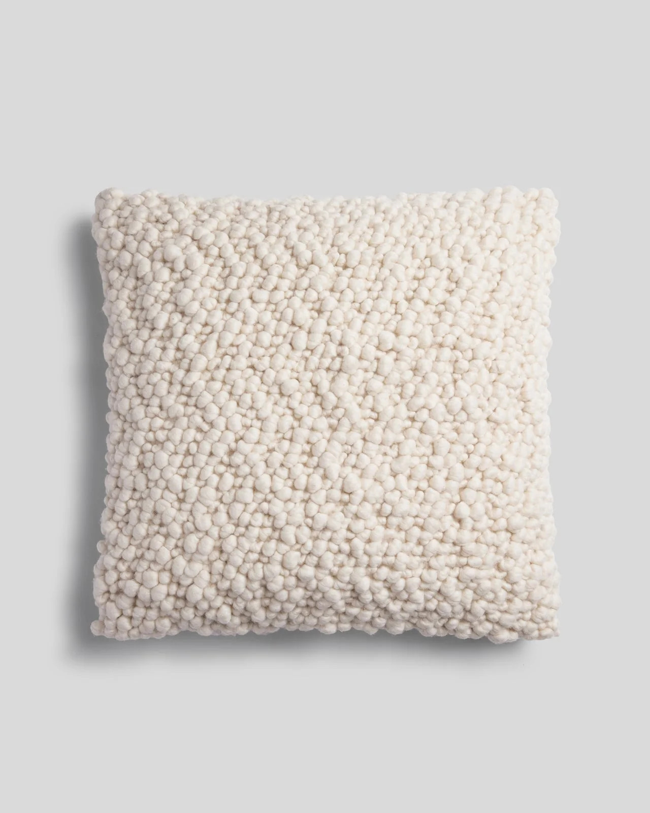 Pebble Handwoven Pillow Cover (Cream) | Parachute