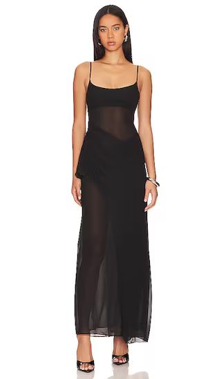 Selina Maxi Dress | Black Sheer Dress | Sheer Maxi Dress | Spring Maxi Dress Spring Dresses 2024 | Revolve Clothing (Global)