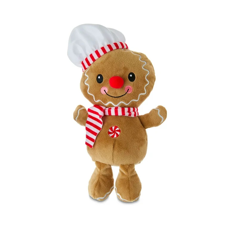 Gingerbread Man Plush, by Holiday Time | Walmart (US)