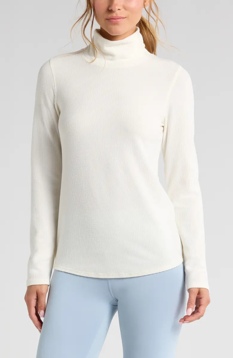Cozy Rib Mock Neck Top | Nordstrom