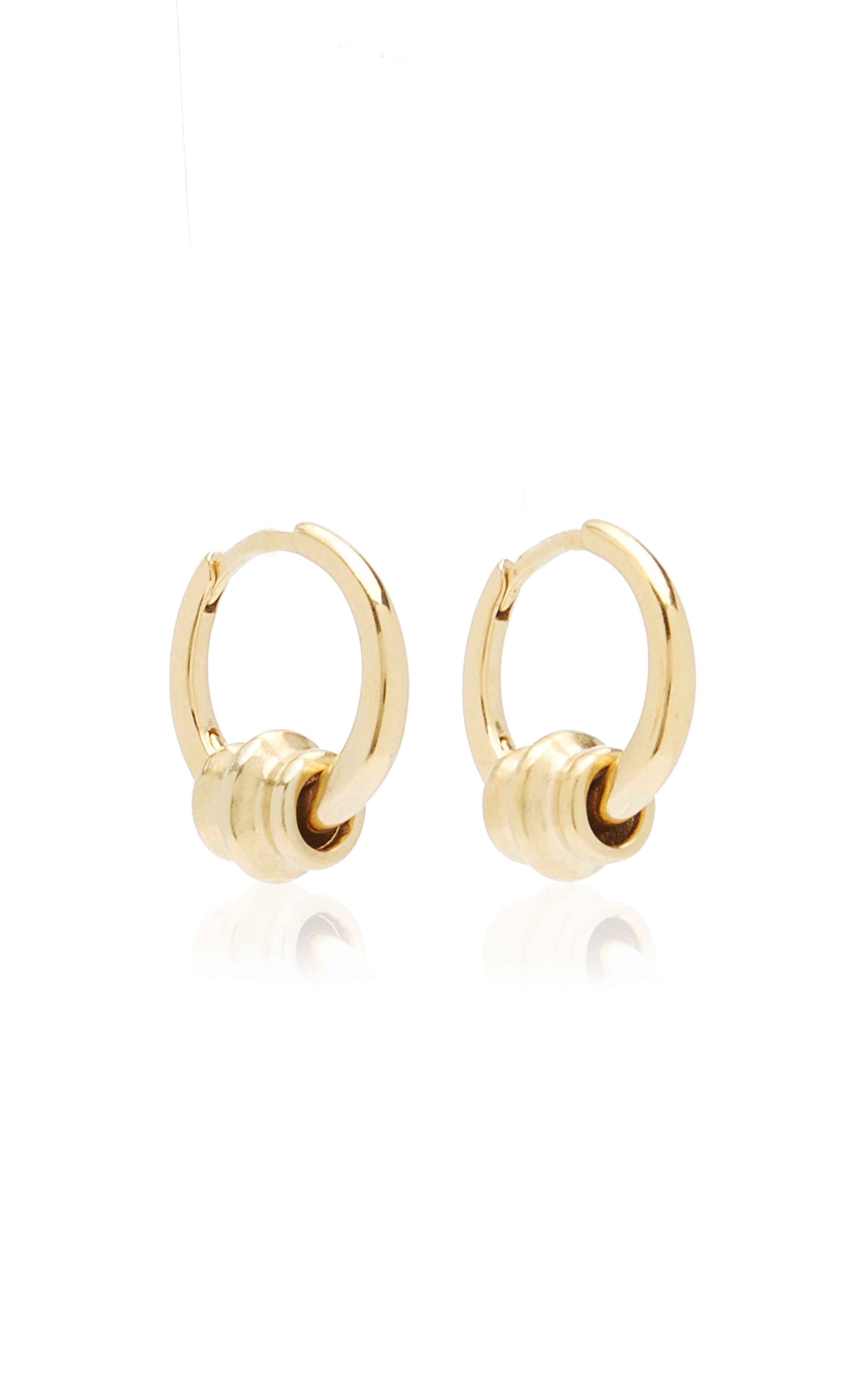Mini Vessel 24K Gold-Plated Hoop Earrings | Moda Operandi (Global)