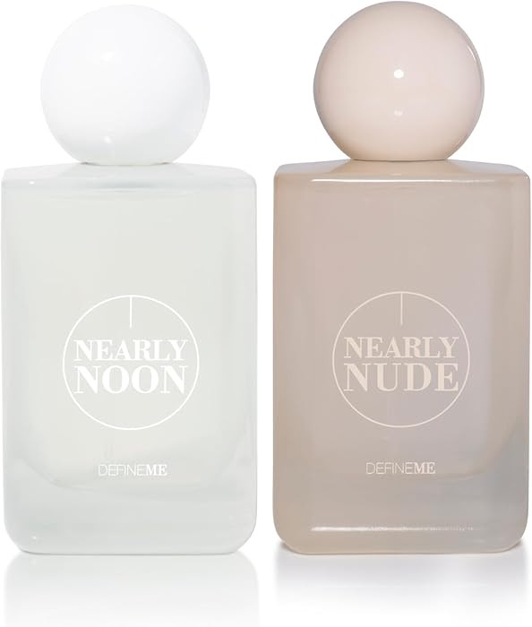DefineMe Nearly Noon and Nearly Nude Perfume Duo, 100mL each, Sniff With Steph Gift Bundle, Eau d... | Amazon (US)