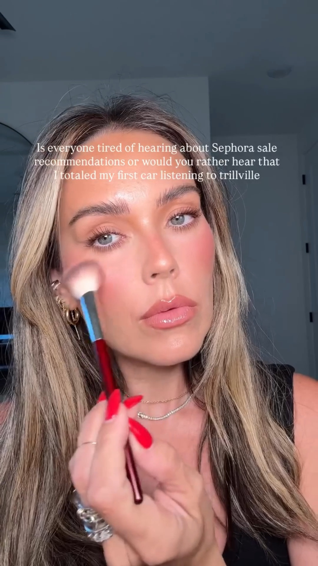 But truly the only things you should even consider are: 1) luxury makeup 2) perfume 3) Dyson or equivalent hair tools 

What I’m wearing:
@lawless foundation & forget the filler lip gloss in velvet 
@saiebeauty Saie bronzer in Amalfi 
@hauslabs haus blush in hibiscus haze 
@givenchybeauty Givenchy highlighter in 002 rosy gold 
@charlottetilbury lip cheat lip liner in iconic nude 
@lorealparis panorama mascara in brown 
@victoriabeckhambeauty eyeliner in cocoa

#LTKBeauty #LTKSaleAlert