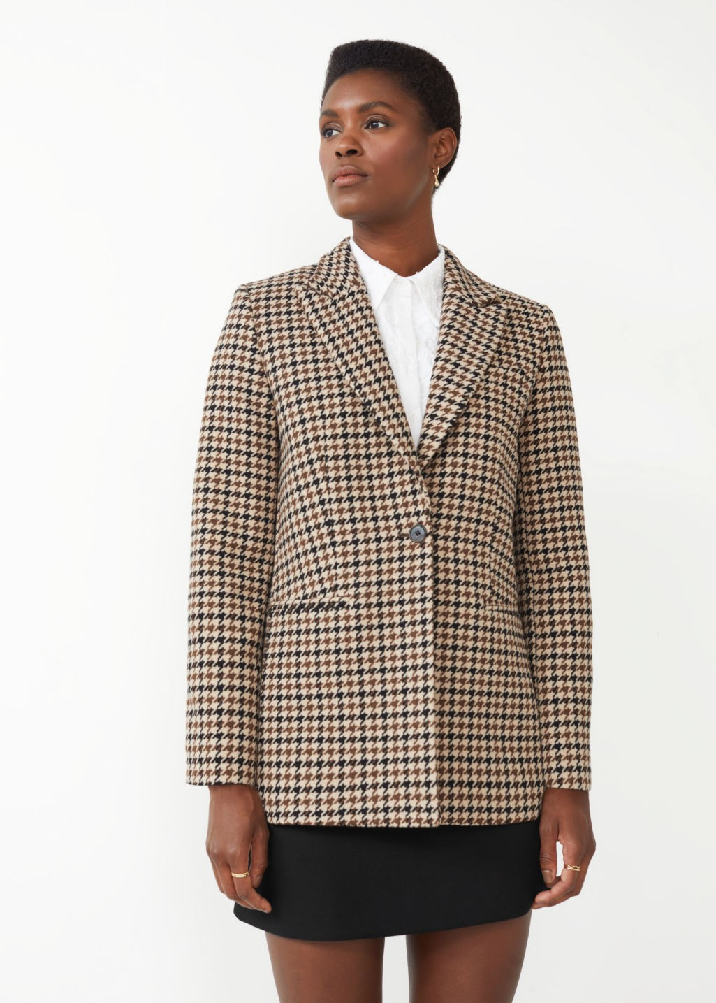 Single Button Tweed Blazer | & Other Stories US