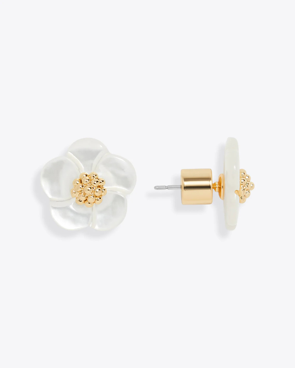Fresh Water Pearl Flower Studs | Draper James (US)
