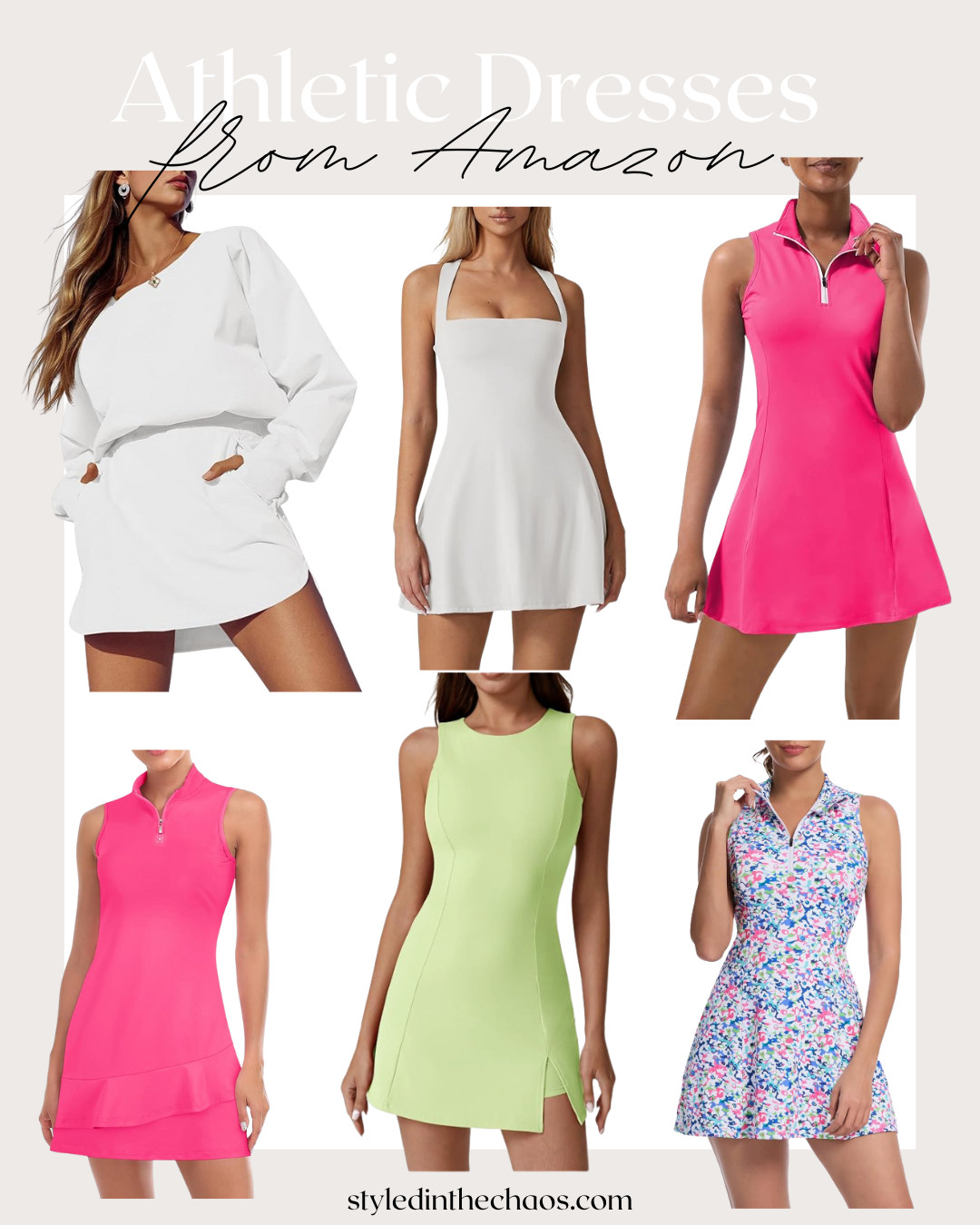 athletic dresses from amazon 
tennis dress 
golf dress 
 

 #LTKActive #LTKFindsUnder50